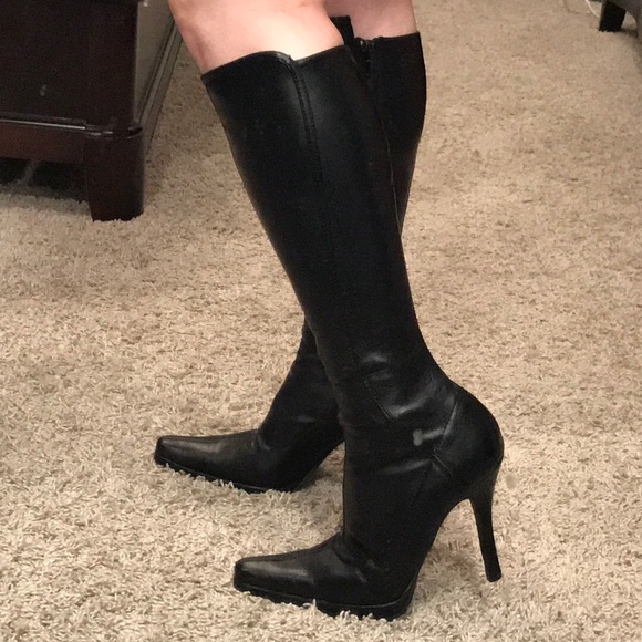 Chinese Laundry Shoes - CL by Laundry-size 8, "Faze" black heeled boots